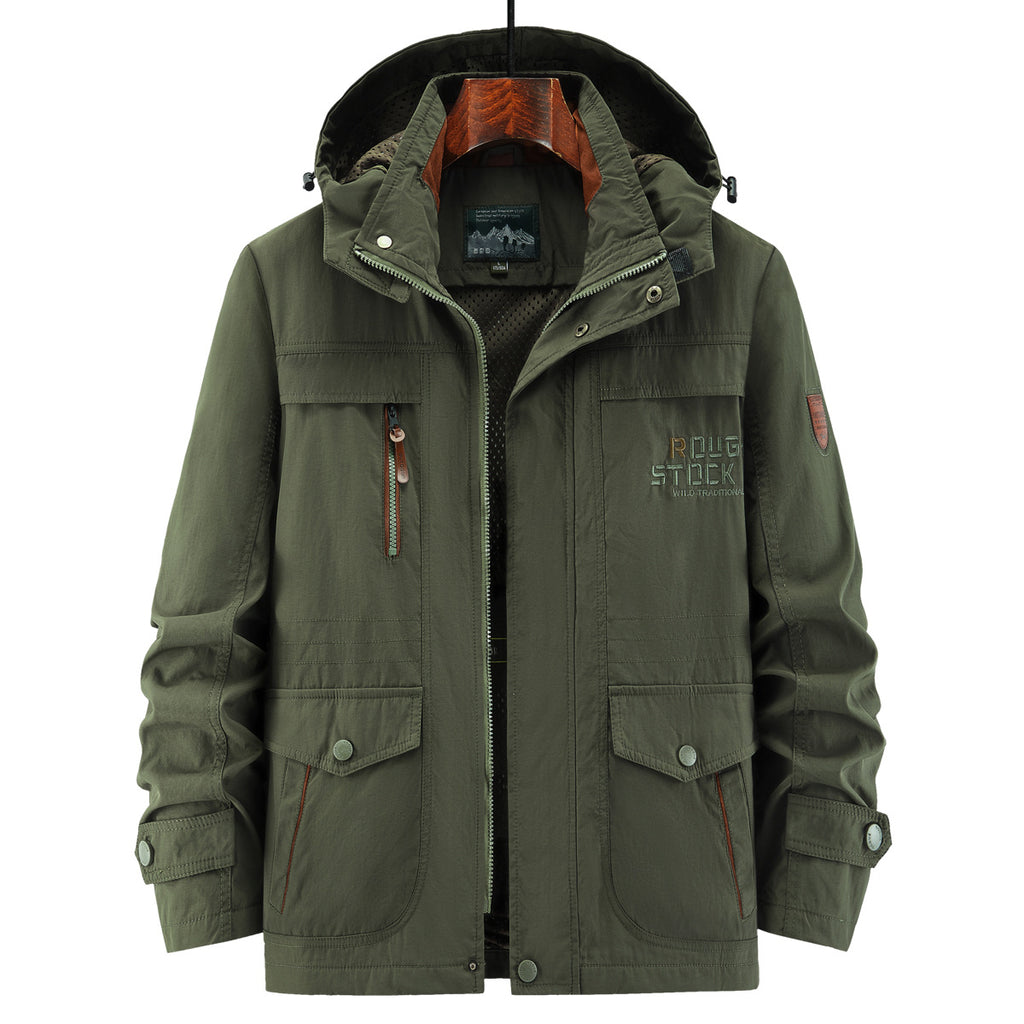 Multi-Pocket Outdoor Jacket