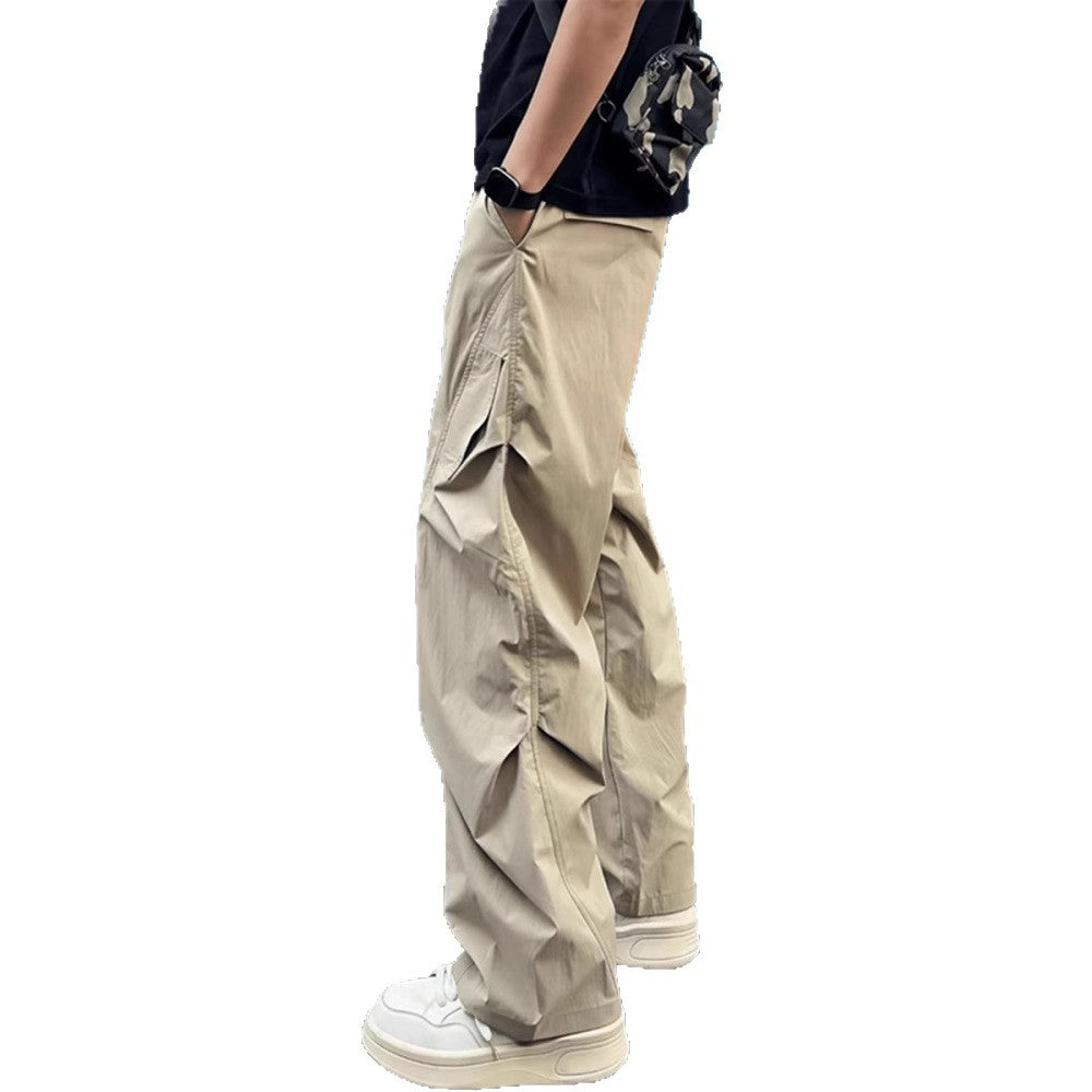 Ice Silk Cargo Pants