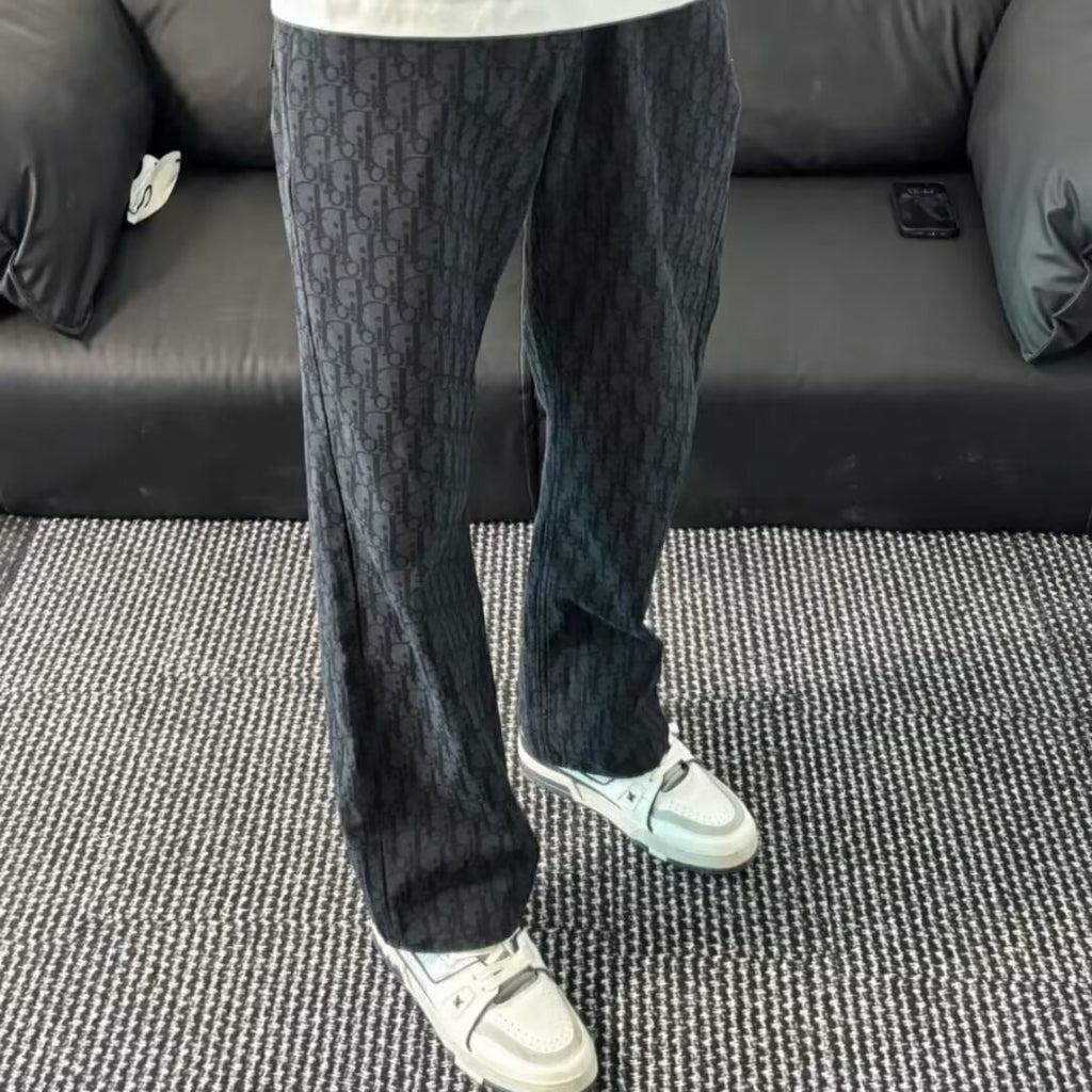 All-Over Print Loose Fit Jeans