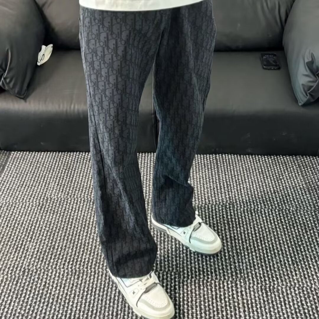 All-Over Print Loose Fit Jeans