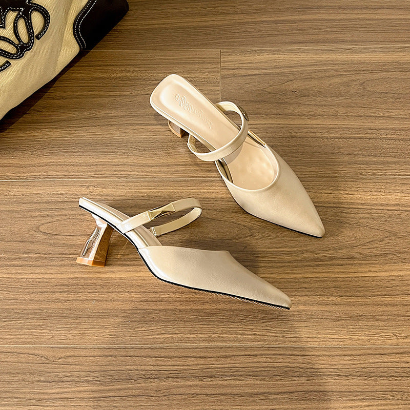Elegant Pointed-Toe Fashionable High Heels