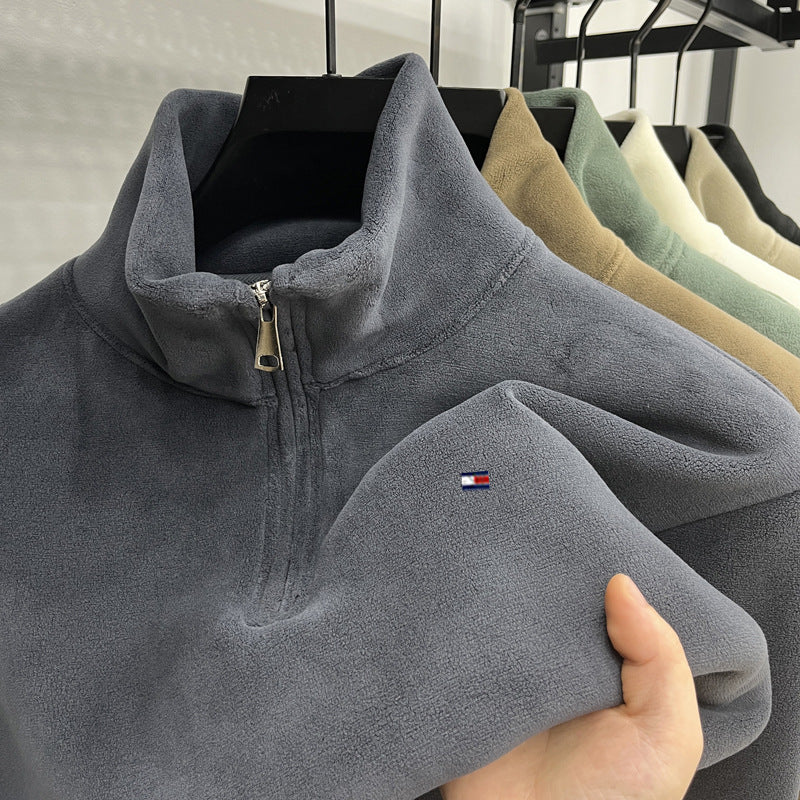 Quarter-Zip Fleece Sweatshirt