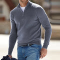 Men's Quarter-Zip Knit Pullover