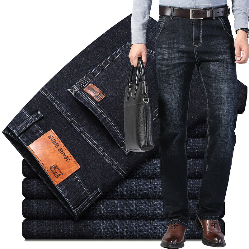 Men's Straight-Leg Stretch Jeans