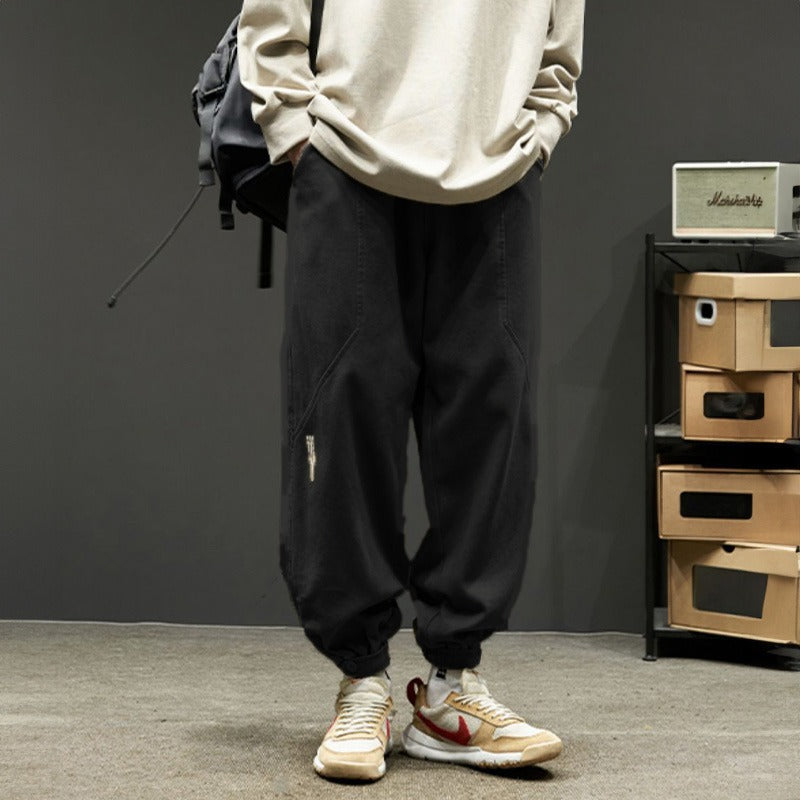 Oversize Casual Straight-Leg Trousers