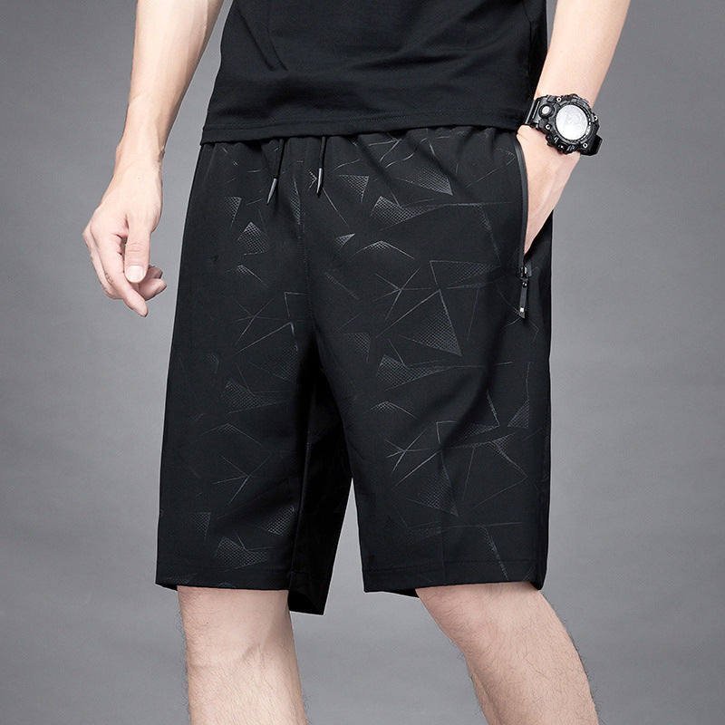 Ice Silk Casual Shorts