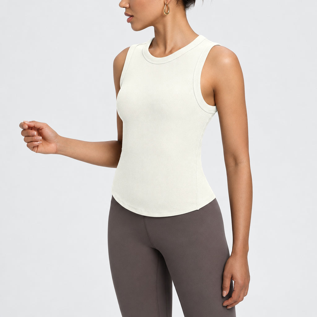 Crew-Neck Yoga Tank