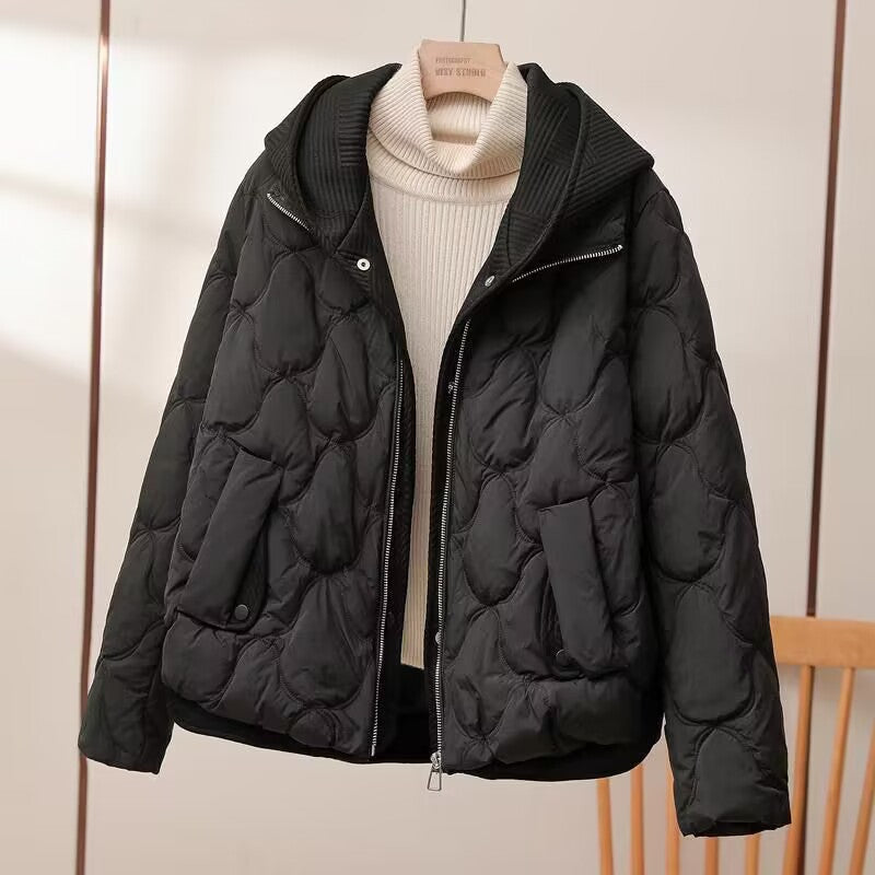 Bubble-Quilted Puffer Jacket