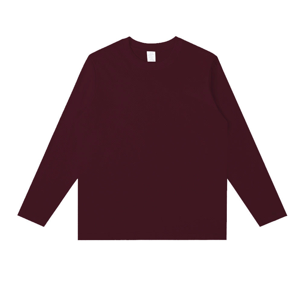 American Style Basic Mock Neck T-Shirt