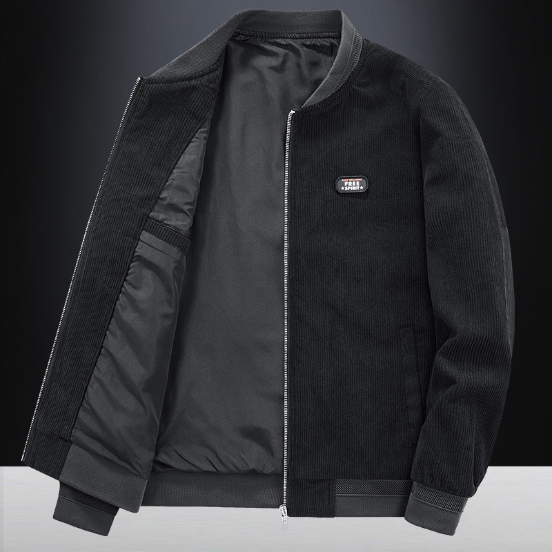 Men's loose plus size spring and autumn Jacket