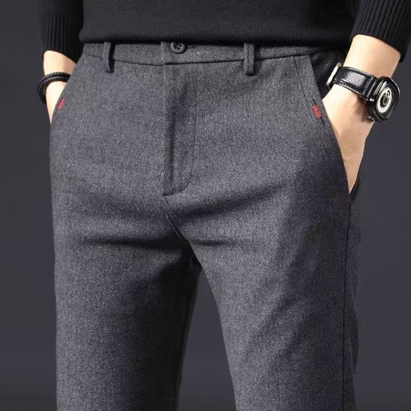 Thick Casual Trousers