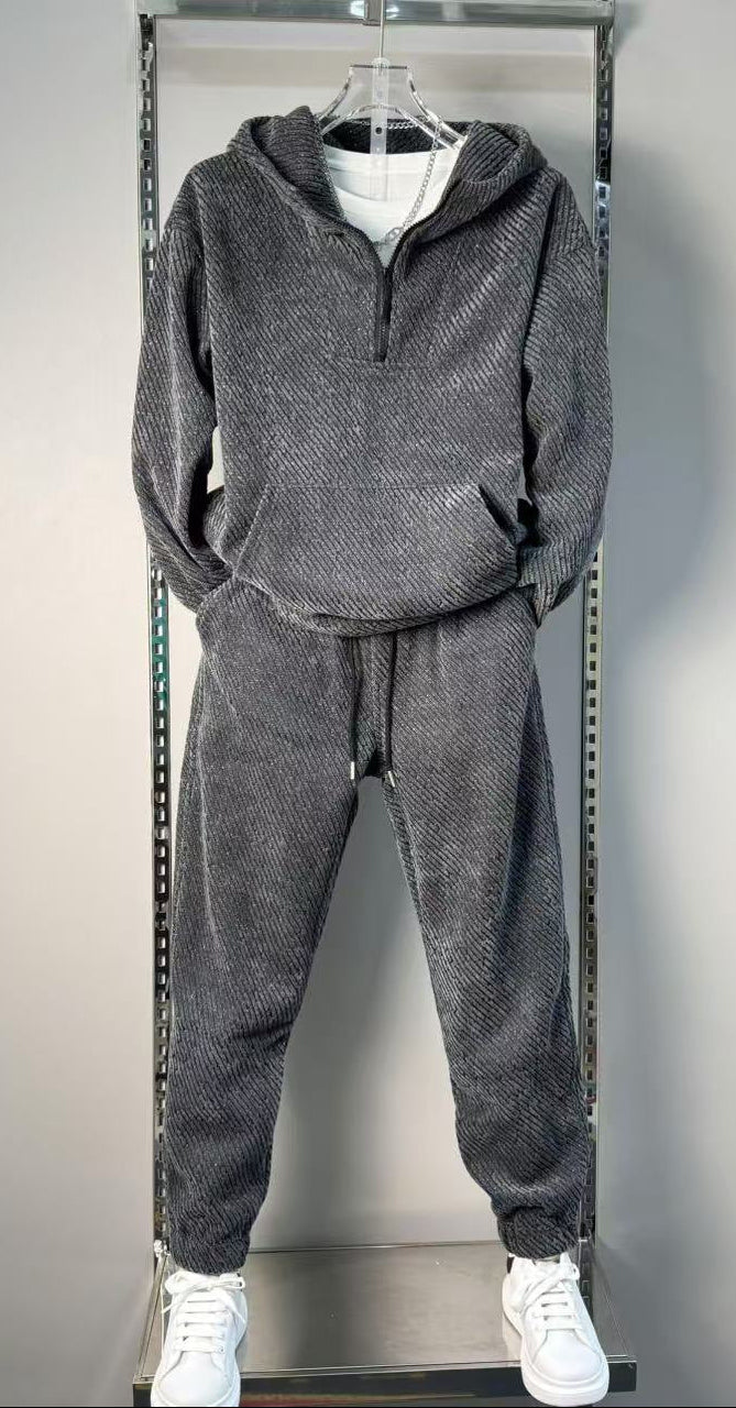 Velvet Tracksuit Set