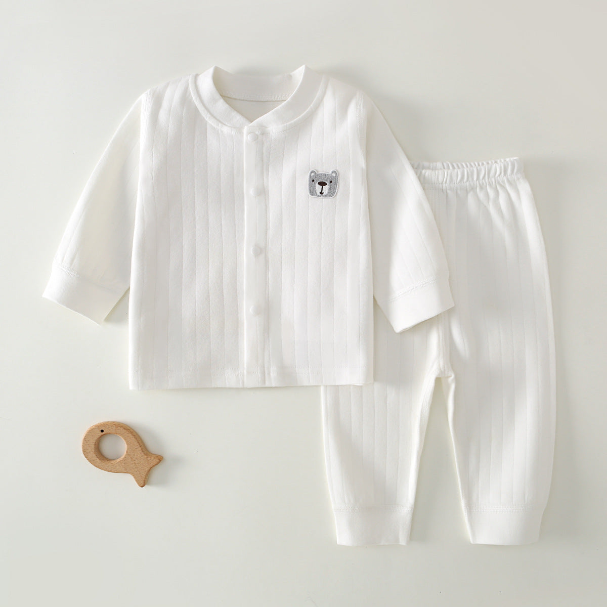 Cotton Kids' Long-Sleeve Lounge Set