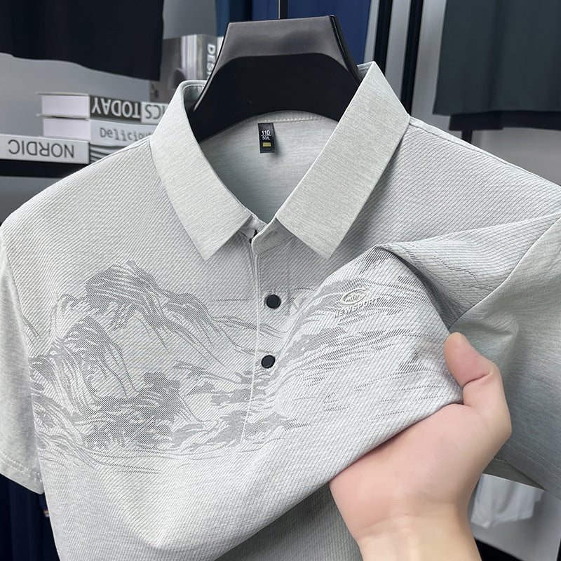 Jacquard Polo Shirt