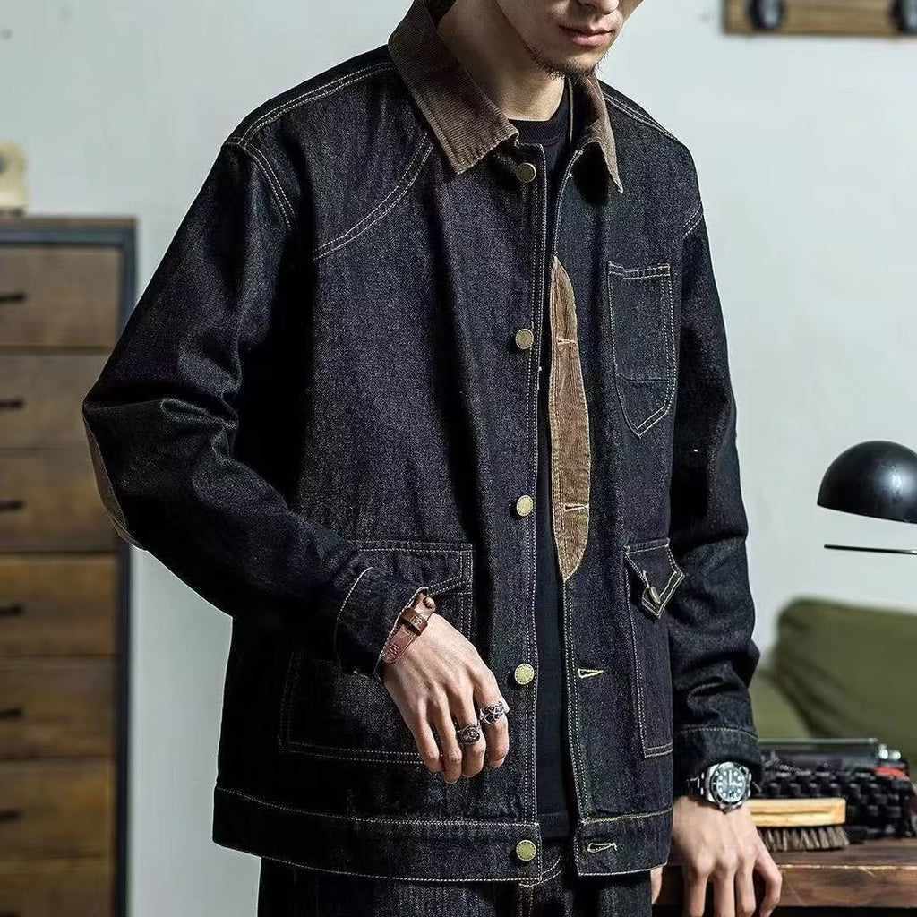 Men's Denim Chore Coat