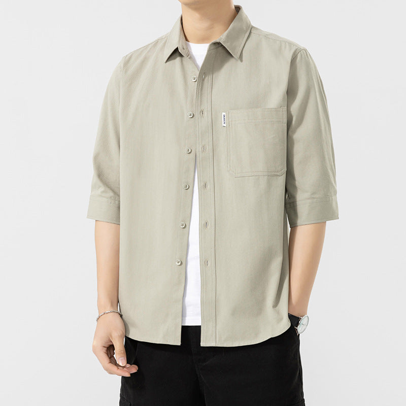 Men's Casual Button-Down Shirt