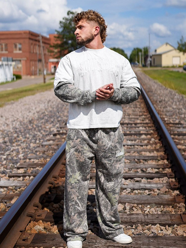 Men's Camo-Style Performance Pants