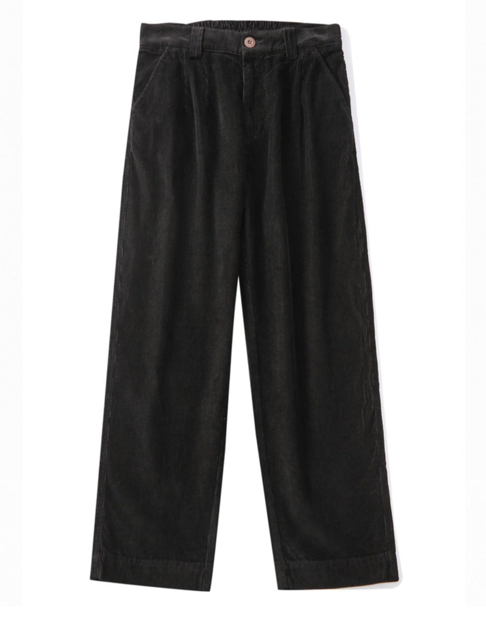 Pleated Corduroy Trousers