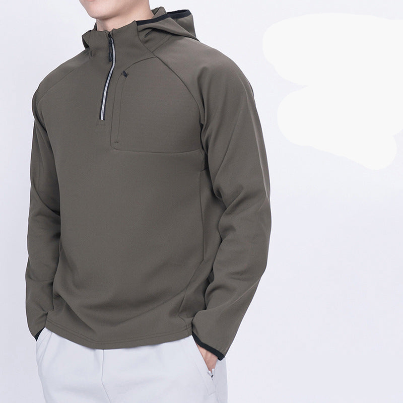 Tactical Half-Zip Tech Hoodie