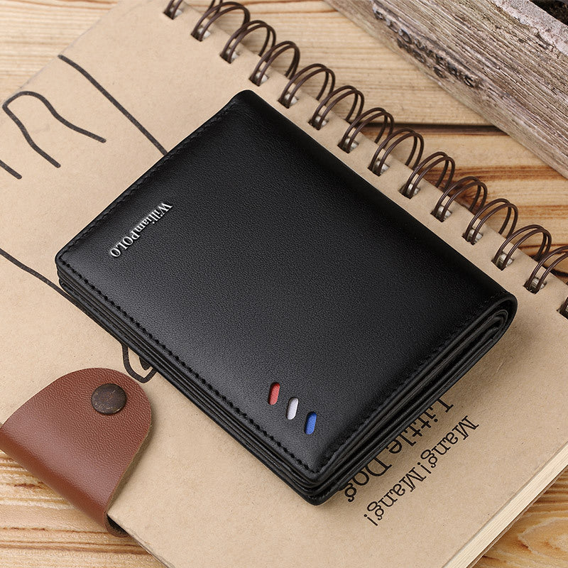WilliamPOLO Men's Leather Wallet