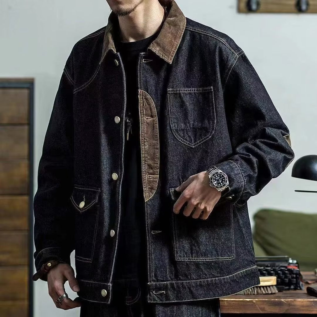Men's Denim Chore Coat