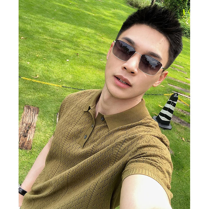 Premium Knit Polo Shirt