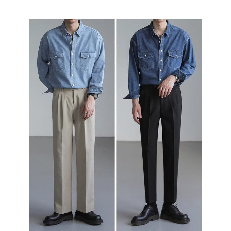 Urban Utility Denim Overshirt