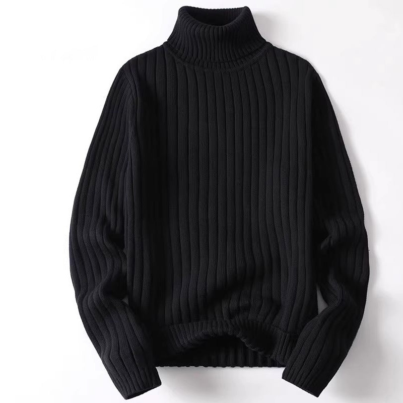 Men's Turtleneck Knit Sweater