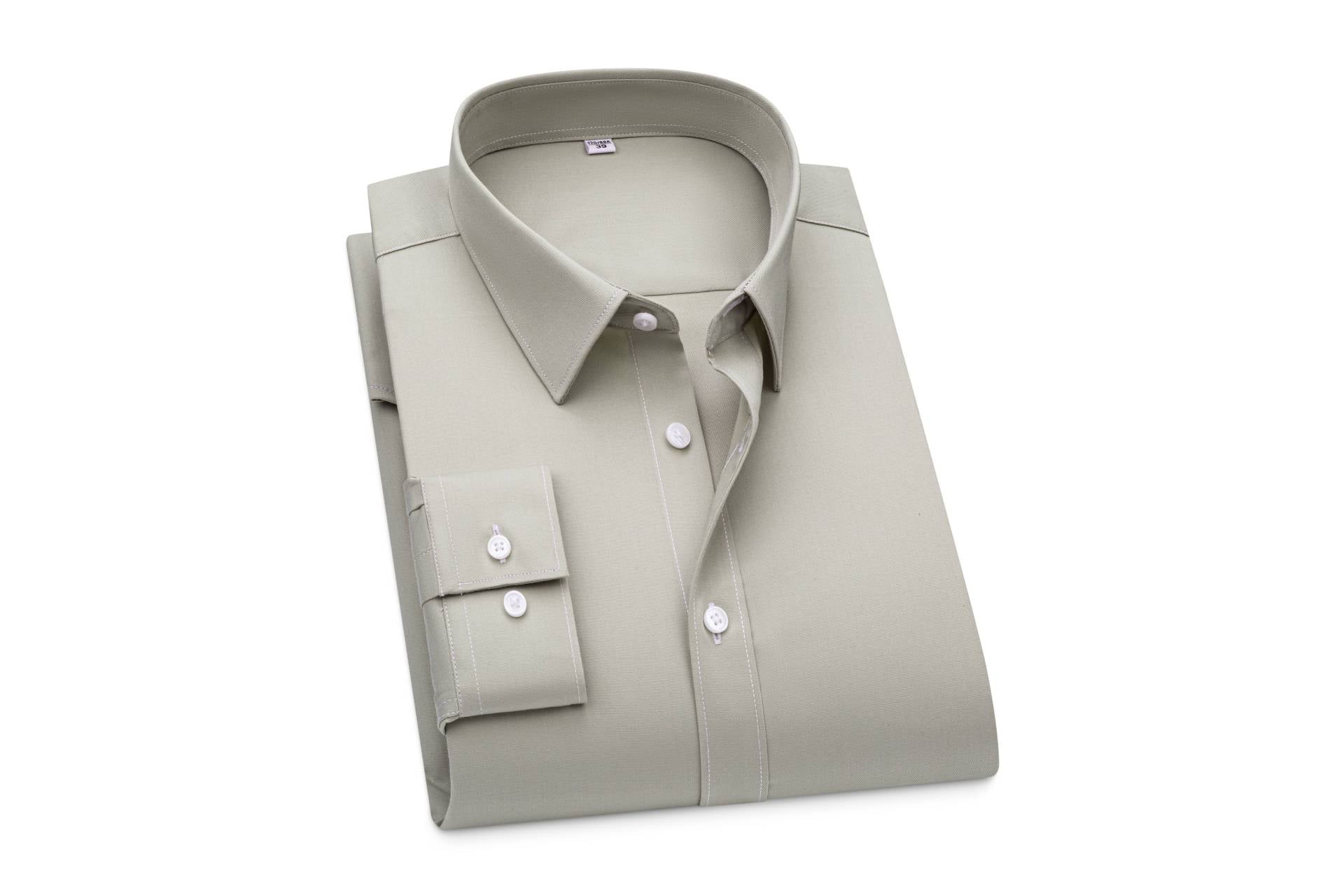 Men's Business Casual Long-Sleeve Shirt