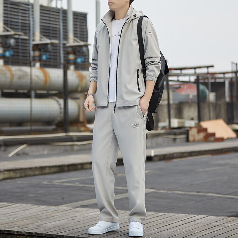 Men's Casual Two-Piece Tracksuit