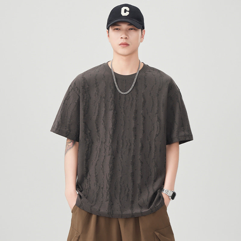 Textured Oversized T-Shirt