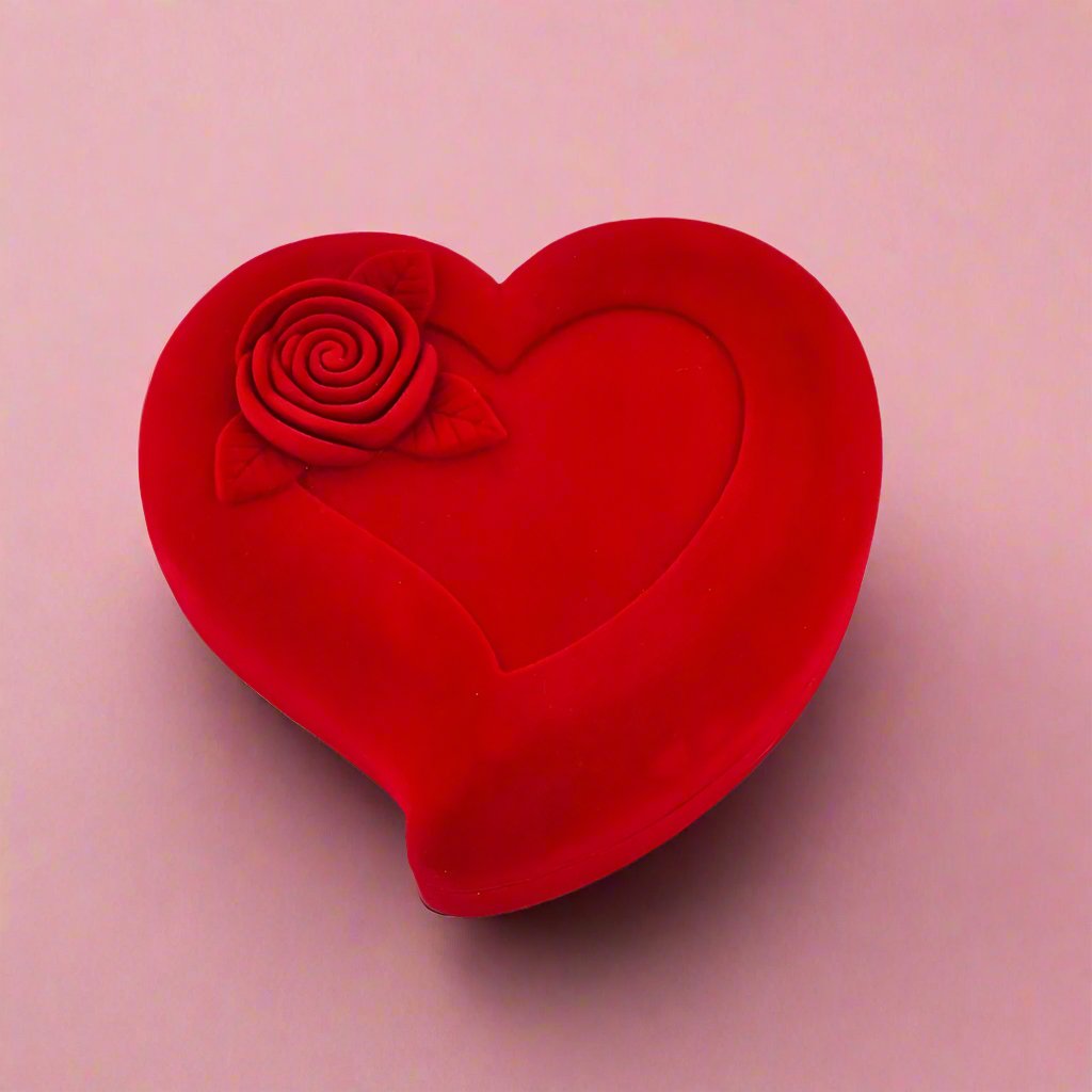 Heart-Shaped Jewelry Gift Set with Watch, Necklace, and Earrings