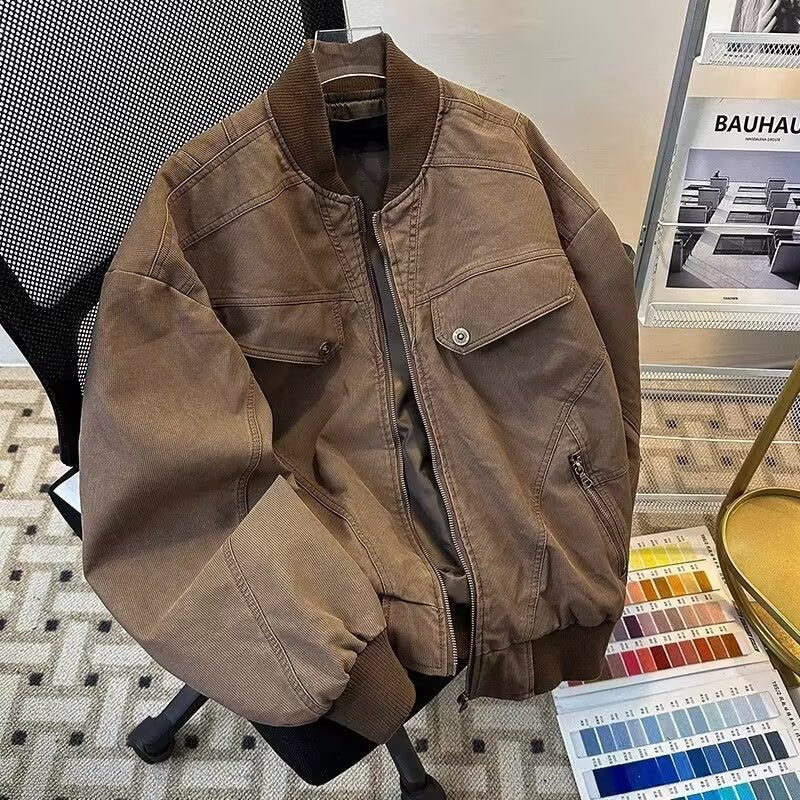 Corduroy Bomber Jacket