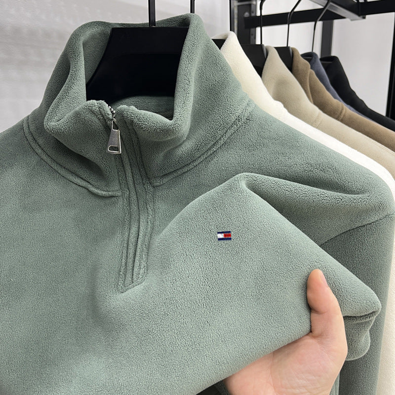 Quarter-Zip Fleece Sweatshirt