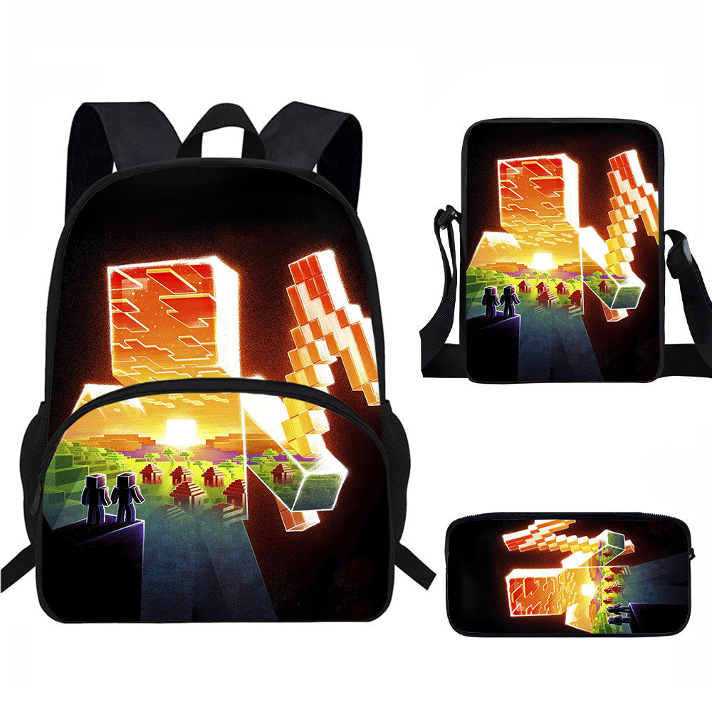 Minecraft Backpack Set