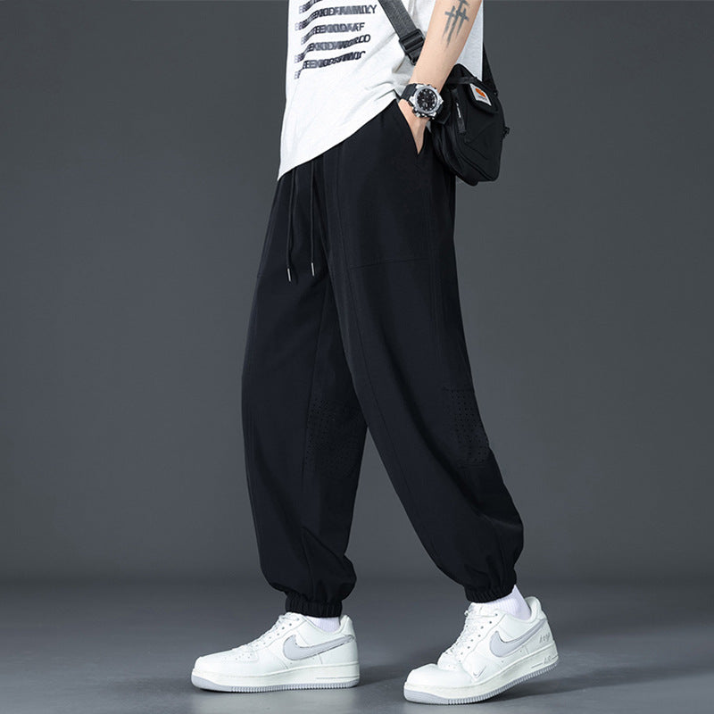 Ice Silk Breathable Sports Pants