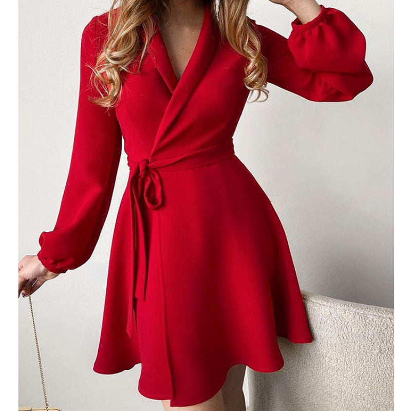 Baroque Mixed Print Wrap Dress