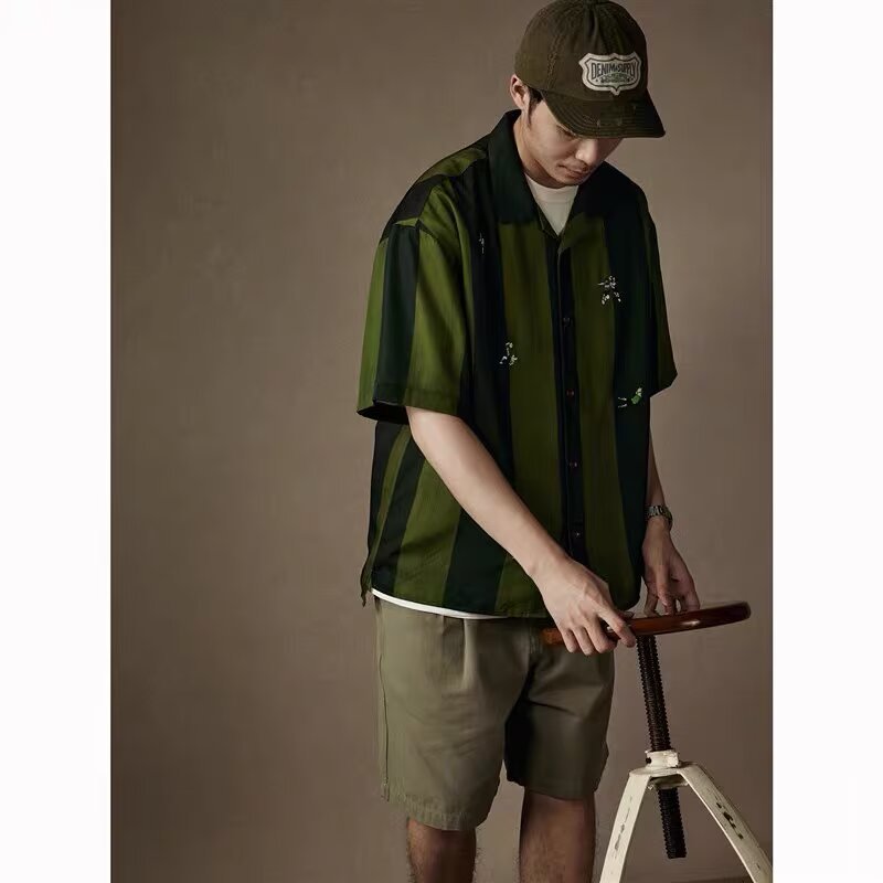Striker Striped Button Up