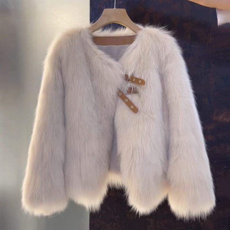 Plush Faux Fur Jacket