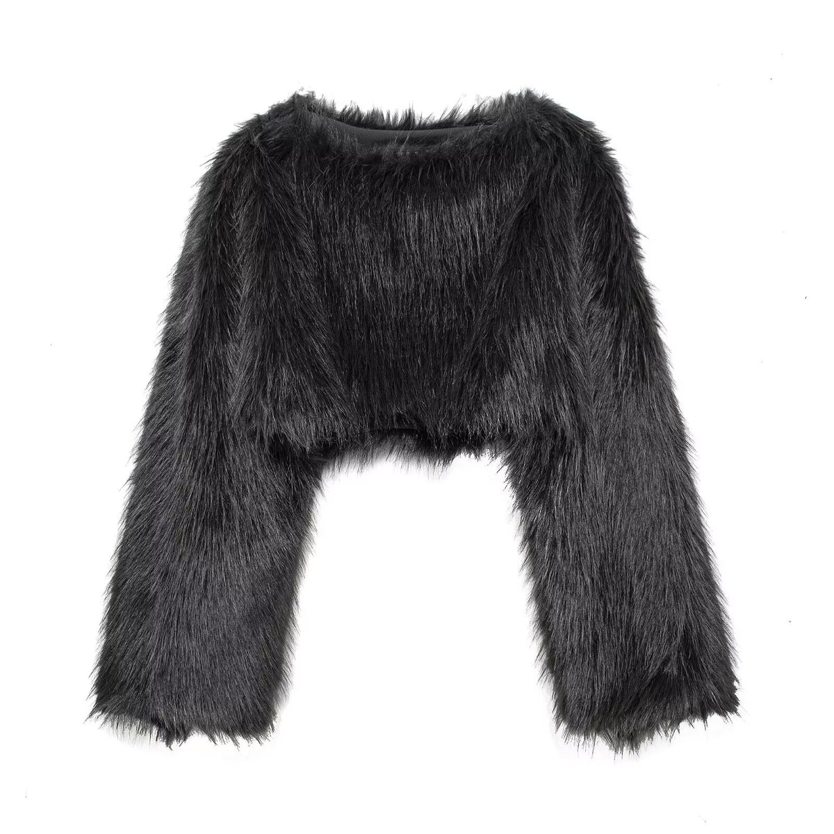 Women's Faux Fur Pullover Coat