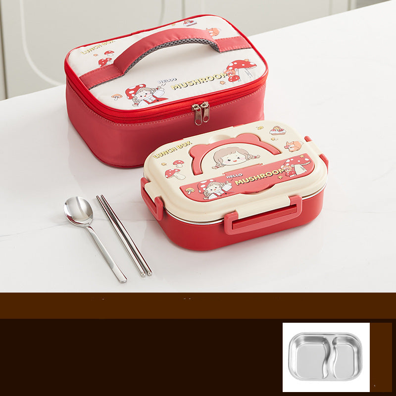 Panda Stainless Steel Lunch Box Set