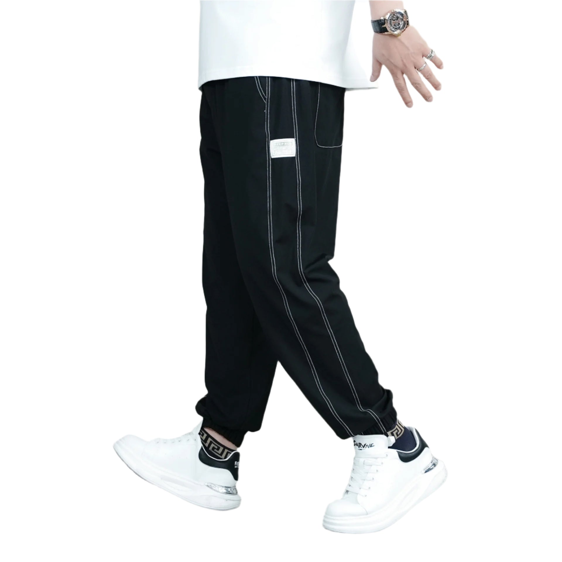 Luminous Stripe Joggers