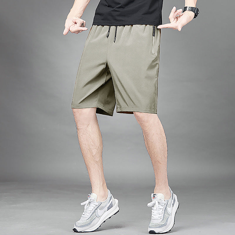 Ice Silk Casual Shorts