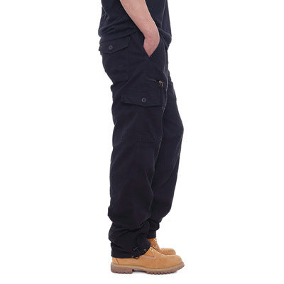 Foreign trade simple cotton cargo pants