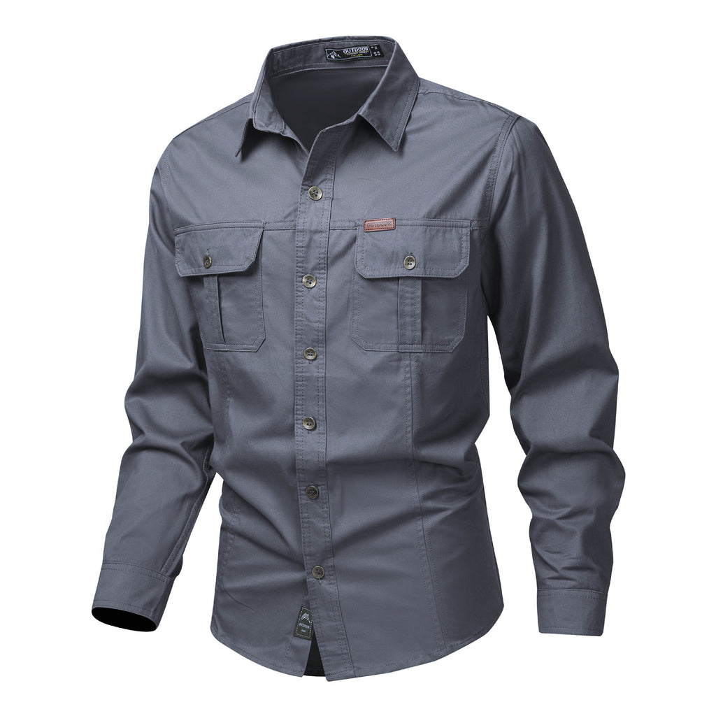 Men's Classic Cotton Utility Shirt