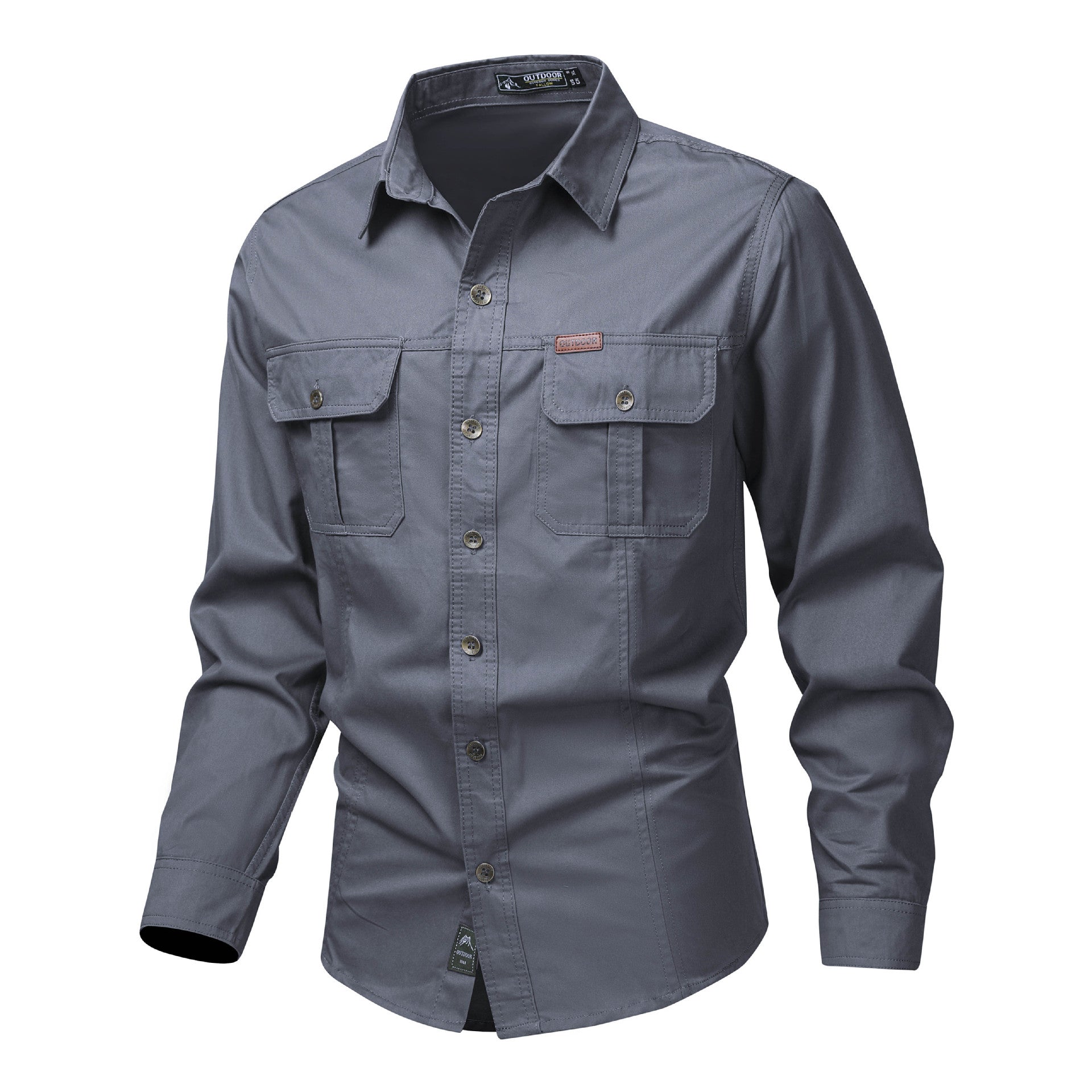 Men's Classic Cotton Utility Shirt