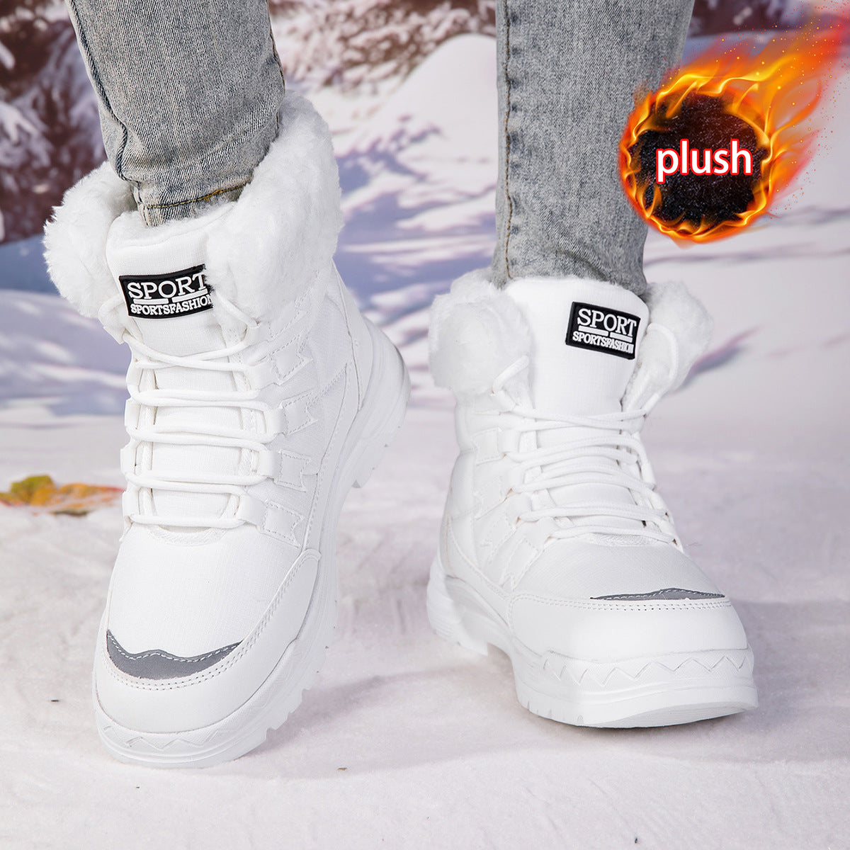 High-Top Winter Boots