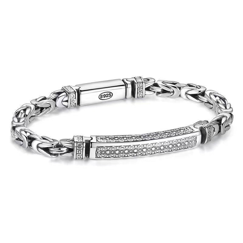 Vintage Engraved Byzantine Bracelet