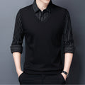 Men’s Layered-Look Thermal Knit