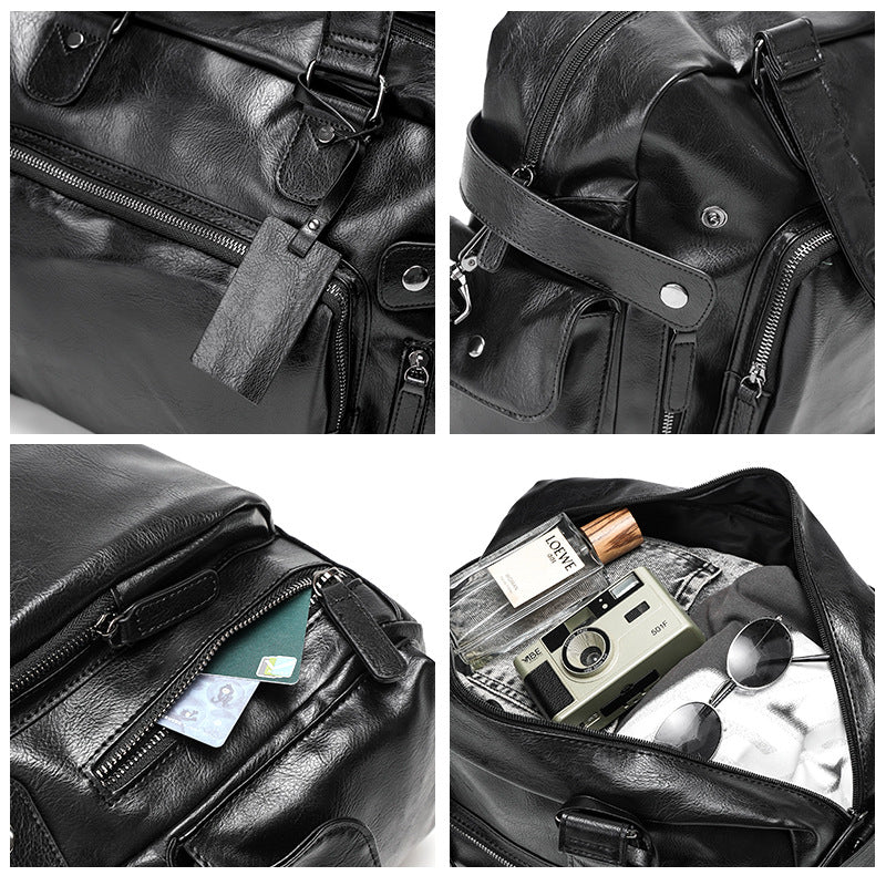 Classic Men's Handbag, Men's Bag, Casual Crossbody Shoulder Bag, Korean Fashion Travel Bag, Trendy Men's Bag, British